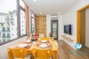 Modern 2 bedroom apartment for rent in Ling Lang st, Ba Dinh district.